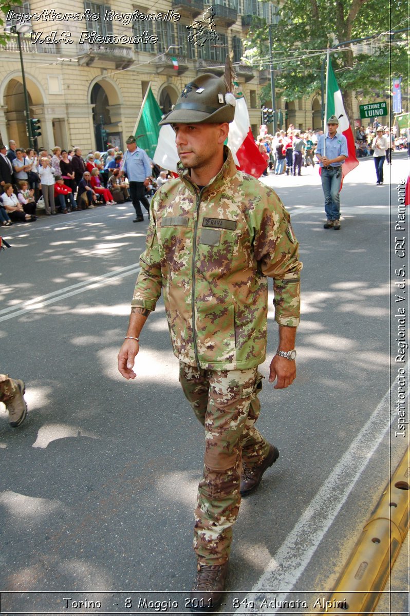 Torino  - 8 Maggio 2011 - 84a Adunata Nazionale Alpini -  Croce Rossa Italiana - Ispettorato Regionale Volontari del Soccorso Piemonte