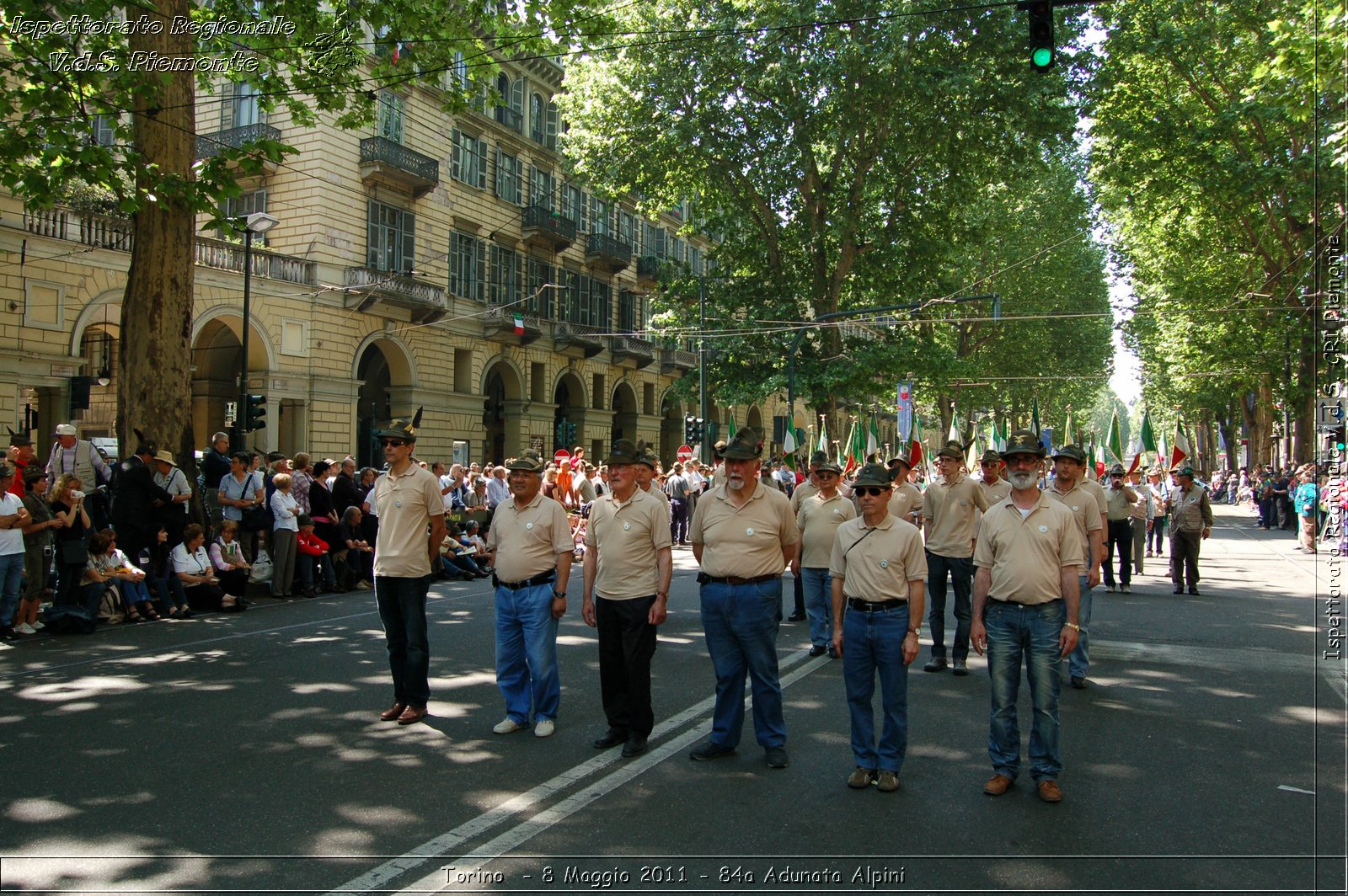 Torino  - 8 Maggio 2011 - 84a Adunata Nazionale Alpini -  Croce Rossa Italiana - Ispettorato Regionale Volontari del Soccorso Piemonte