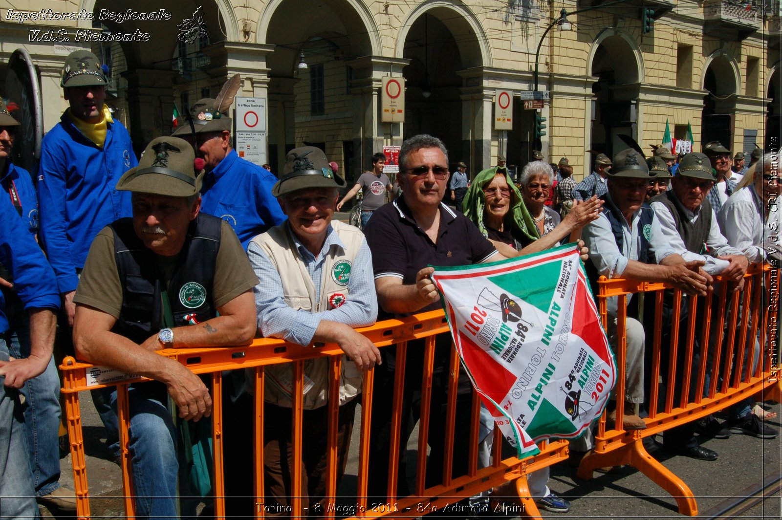 Torino  - 8 Maggio 2011 - 84a Adunata Nazionale Alpini -  Croce Rossa Italiana - Ispettorato Regionale Volontari del Soccorso Piemonte