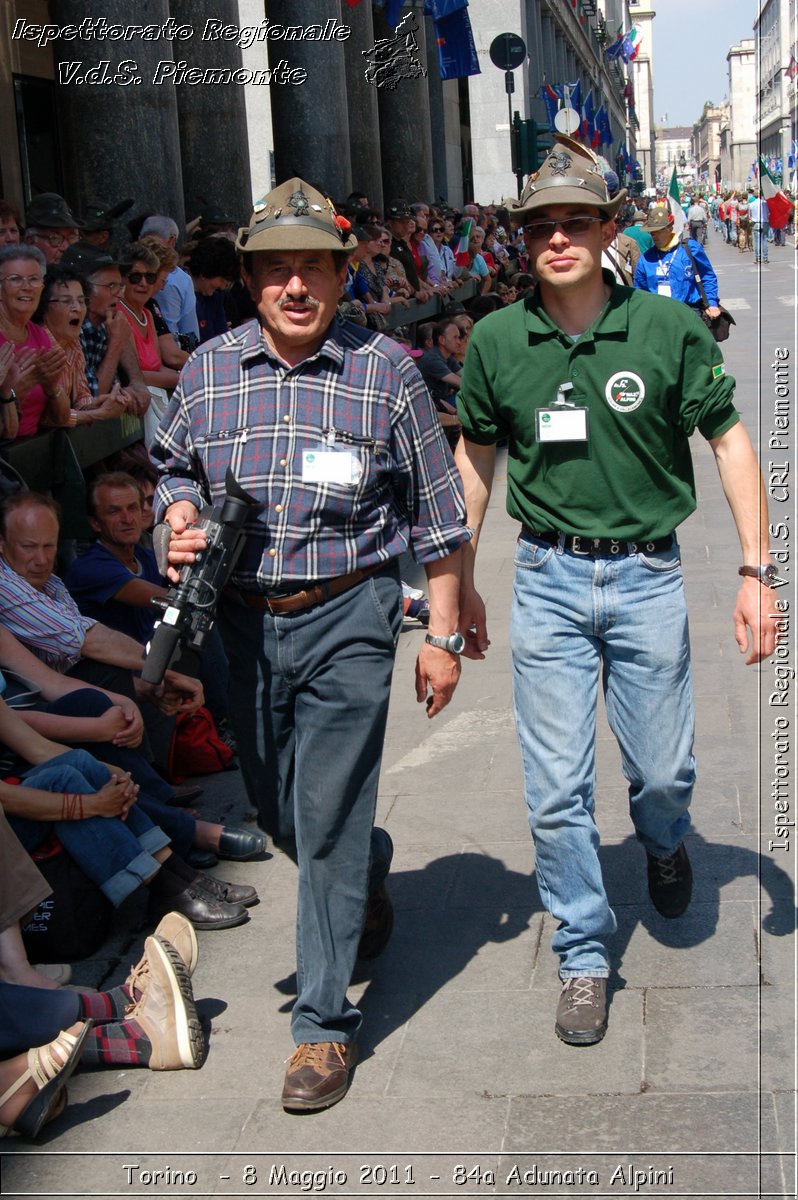Torino  - 8 Maggio 2011 - 84a Adunata Nazionale Alpini -  Croce Rossa Italiana - Ispettorato Regionale Volontari del Soccorso Piemonte