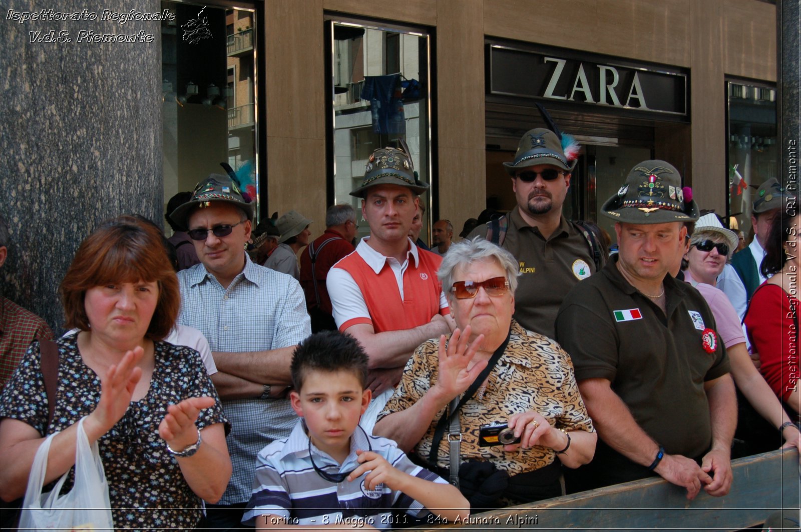 Torino  - 8 Maggio 2011 - 84a Adunata Nazionale Alpini -  Croce Rossa Italiana - Ispettorato Regionale Volontari del Soccorso Piemonte