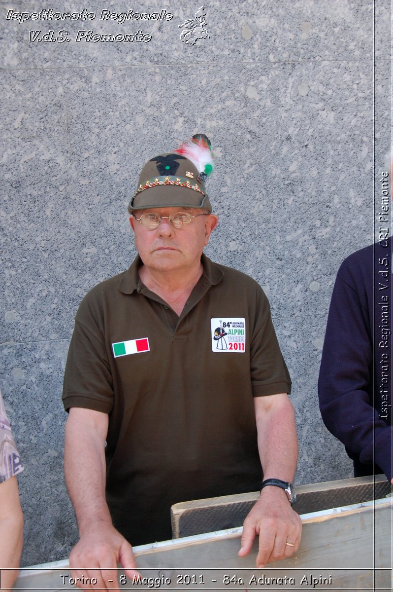 Torino  - 8 Maggio 2011 - 84a Adunata Nazionale Alpini -  Croce Rossa Italiana - Ispettorato Regionale Volontari del Soccorso Piemonte