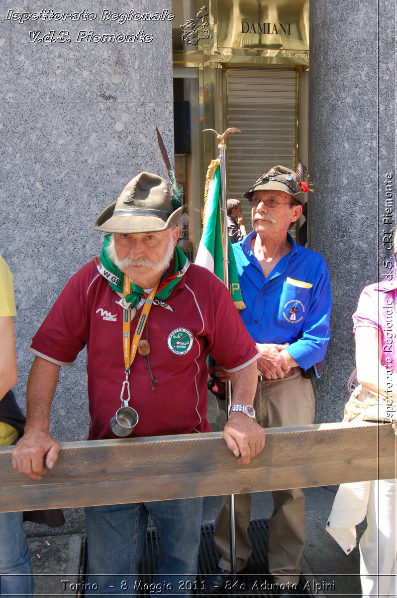 Torino  - 8 Maggio 2011 - 84a Adunata Nazionale Alpini -  Croce Rossa Italiana - Ispettorato Regionale Volontari del Soccorso Piemonte