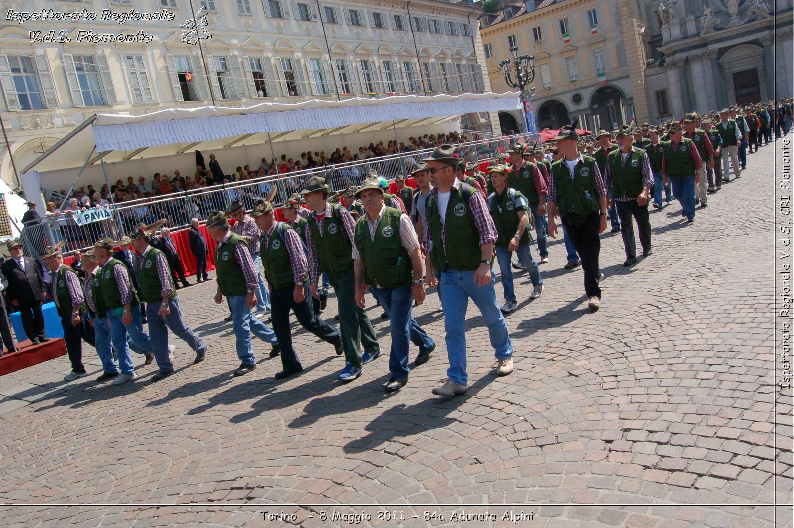 Torino  - 8 Maggio 2011 - 84a Adunata Nazionale Alpini -  Croce Rossa Italiana - Ispettorato Regionale Volontari del Soccorso Piemonte