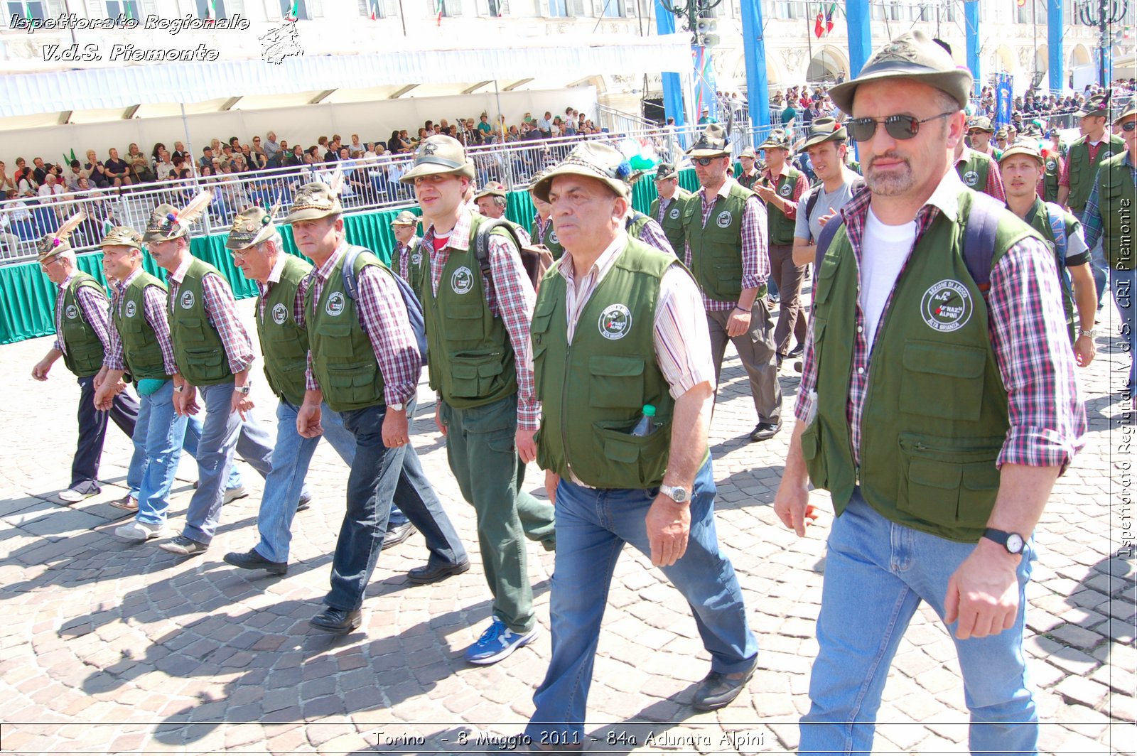 Torino  - 8 Maggio 2011 - 84a Adunata Nazionale Alpini -  Croce Rossa Italiana - Ispettorato Regionale Volontari del Soccorso Piemonte