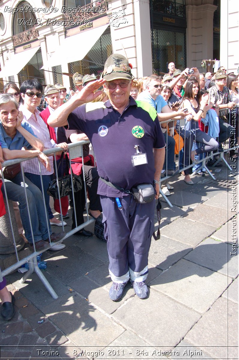 Torino  - 8 Maggio 2011 - 84a Adunata Nazionale Alpini -  Croce Rossa Italiana - Ispettorato Regionale Volontari del Soccorso Piemonte