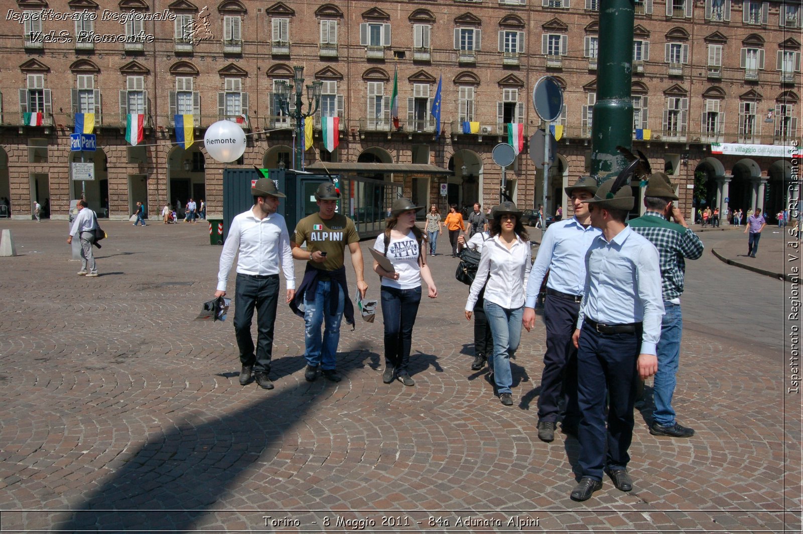 Torino  - 8 Maggio 2011 - 84a Adunata Nazionale Alpini -  Croce Rossa Italiana - Ispettorato Regionale Volontari del Soccorso Piemonte