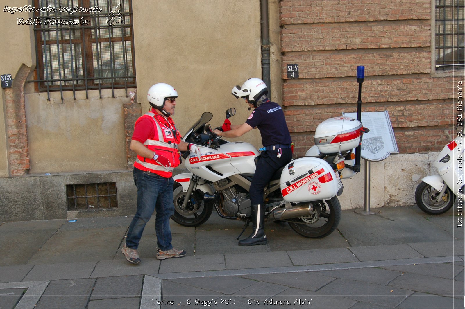 Torino  - 8 Maggio 2011 - 84a Adunata Nazionale Alpini -  Croce Rossa Italiana - Ispettorato Regionale Volontari del Soccorso Piemonte