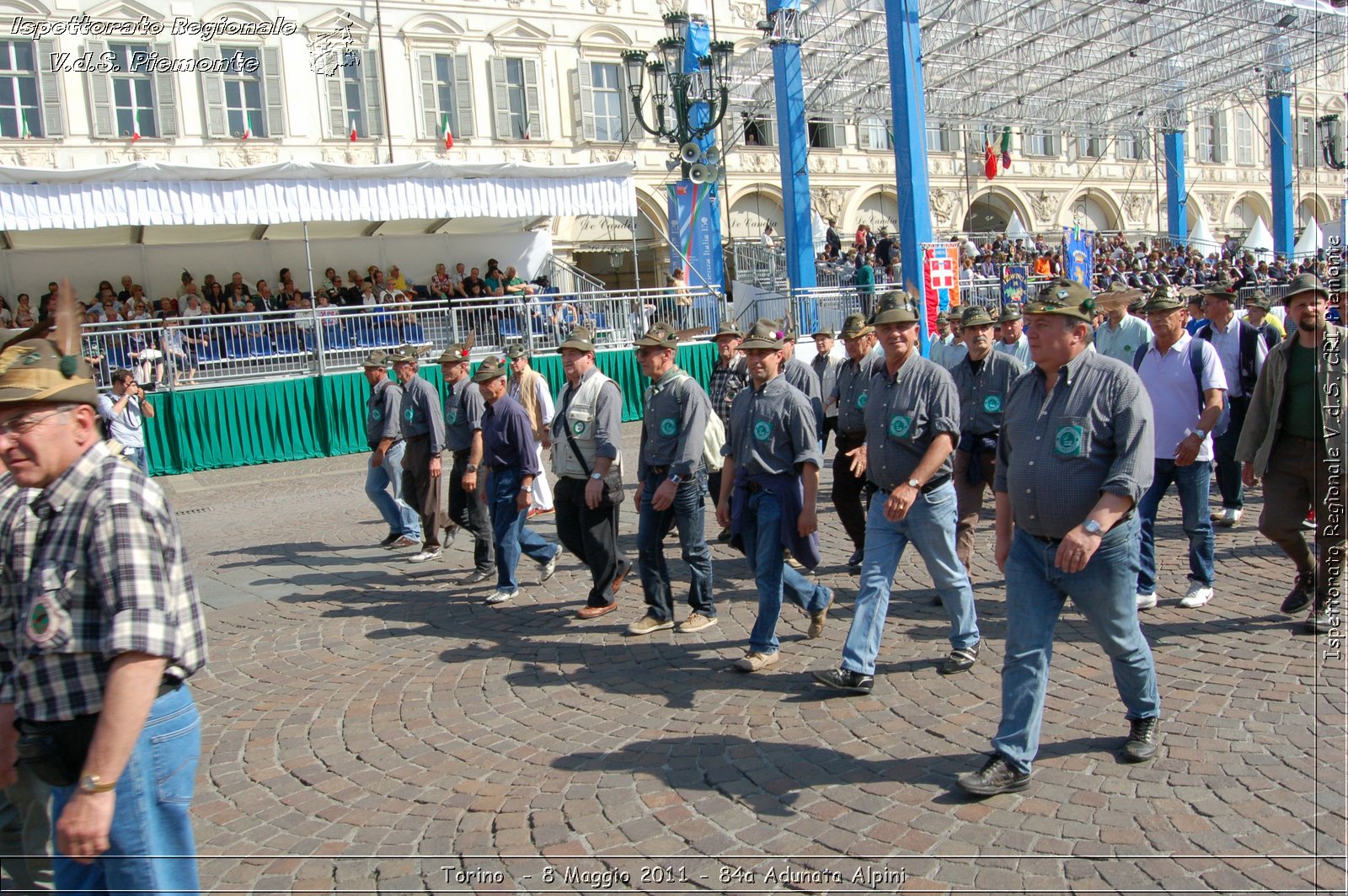 Torino  - 8 Maggio 2011 - 84a Adunata Nazionale Alpini -  Croce Rossa Italiana - Ispettorato Regionale Volontari del Soccorso Piemonte