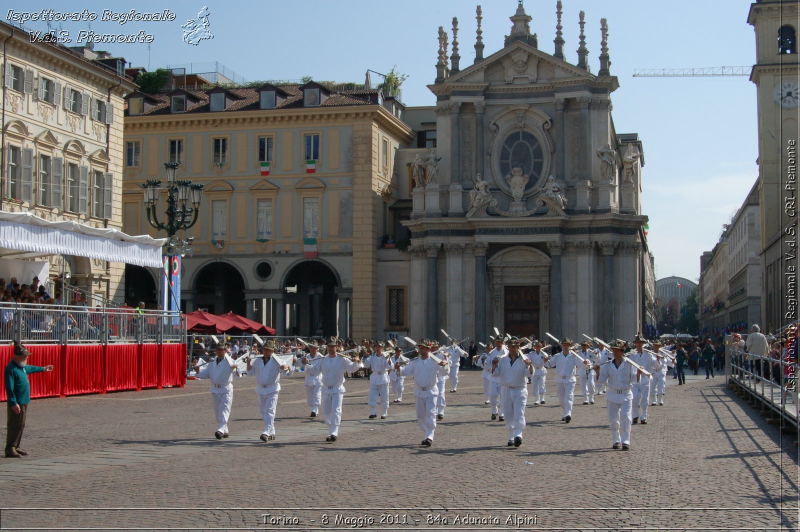 Torino  - 8 Maggio 2011 - 84a Adunata Nazionale Alpini -  Croce Rossa Italiana - Ispettorato Regionale Volontari del Soccorso Piemonte
