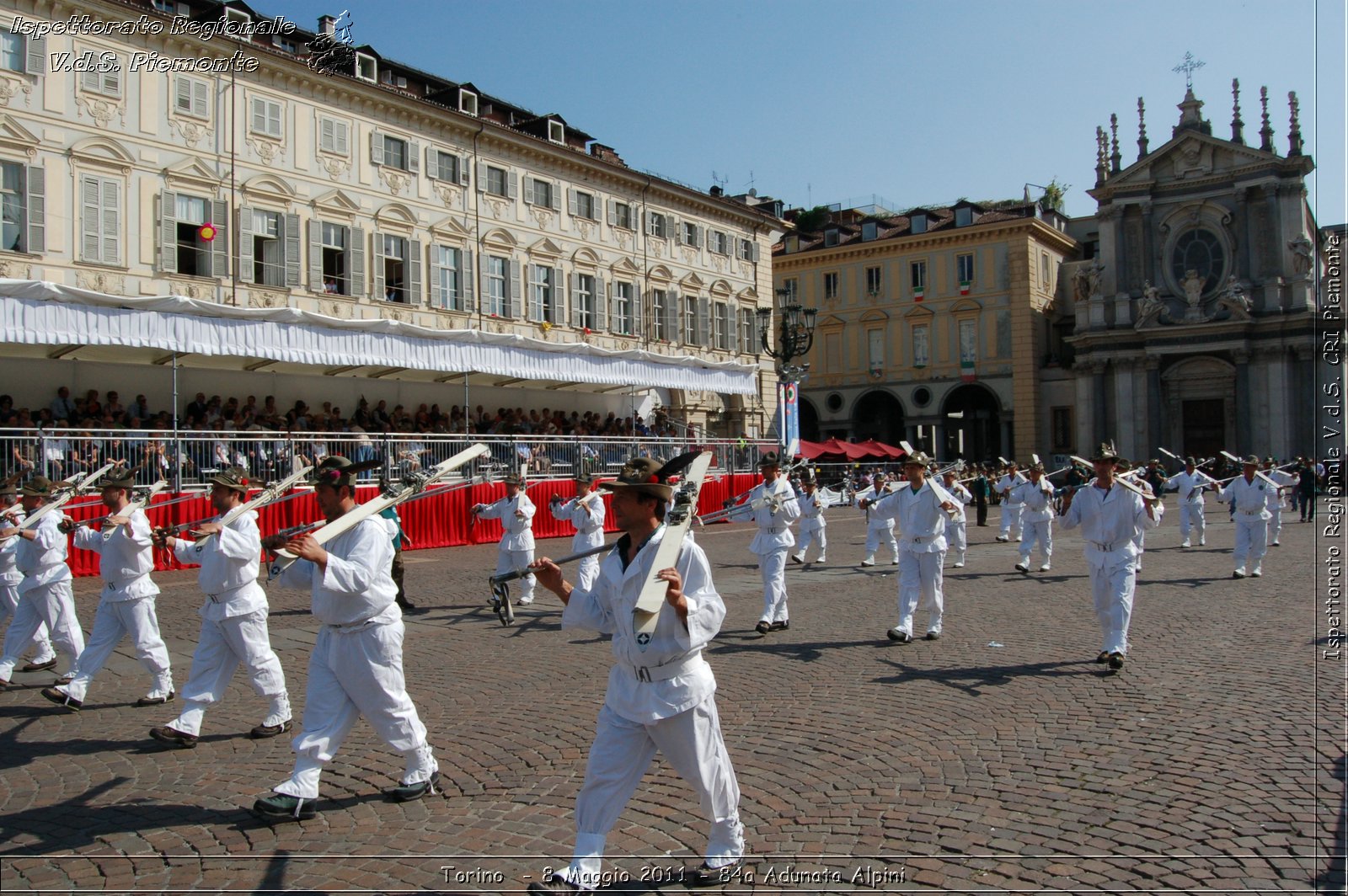 Torino  - 8 Maggio 2011 - 84a Adunata Nazionale Alpini -  Croce Rossa Italiana - Ispettorato Regionale Volontari del Soccorso Piemonte