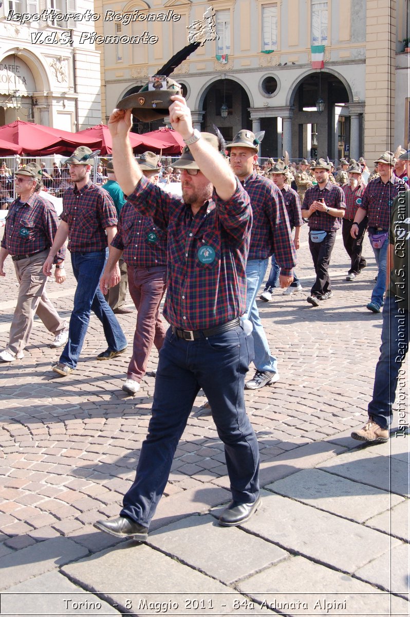 Torino  - 8 Maggio 2011 - 84a Adunata Nazionale Alpini -  Croce Rossa Italiana - Ispettorato Regionale Volontari del Soccorso Piemonte