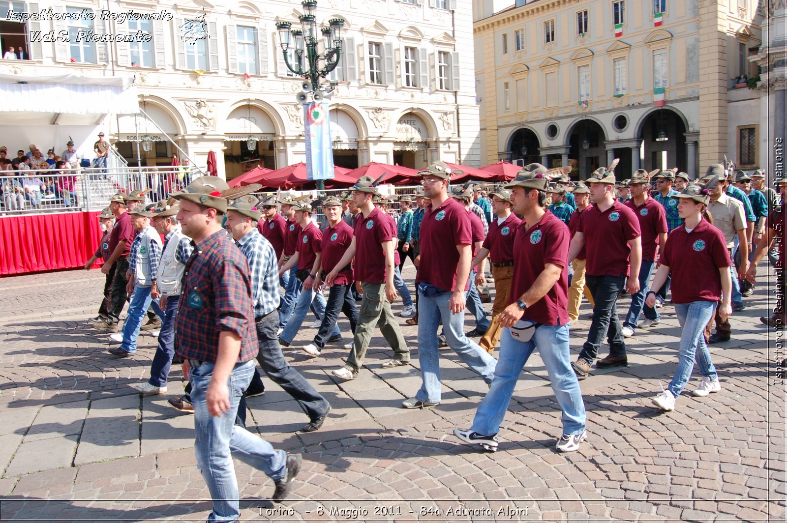 Torino  - 8 Maggio 2011 - 84a Adunata Nazionale Alpini -  Croce Rossa Italiana - Ispettorato Regionale Volontari del Soccorso Piemonte