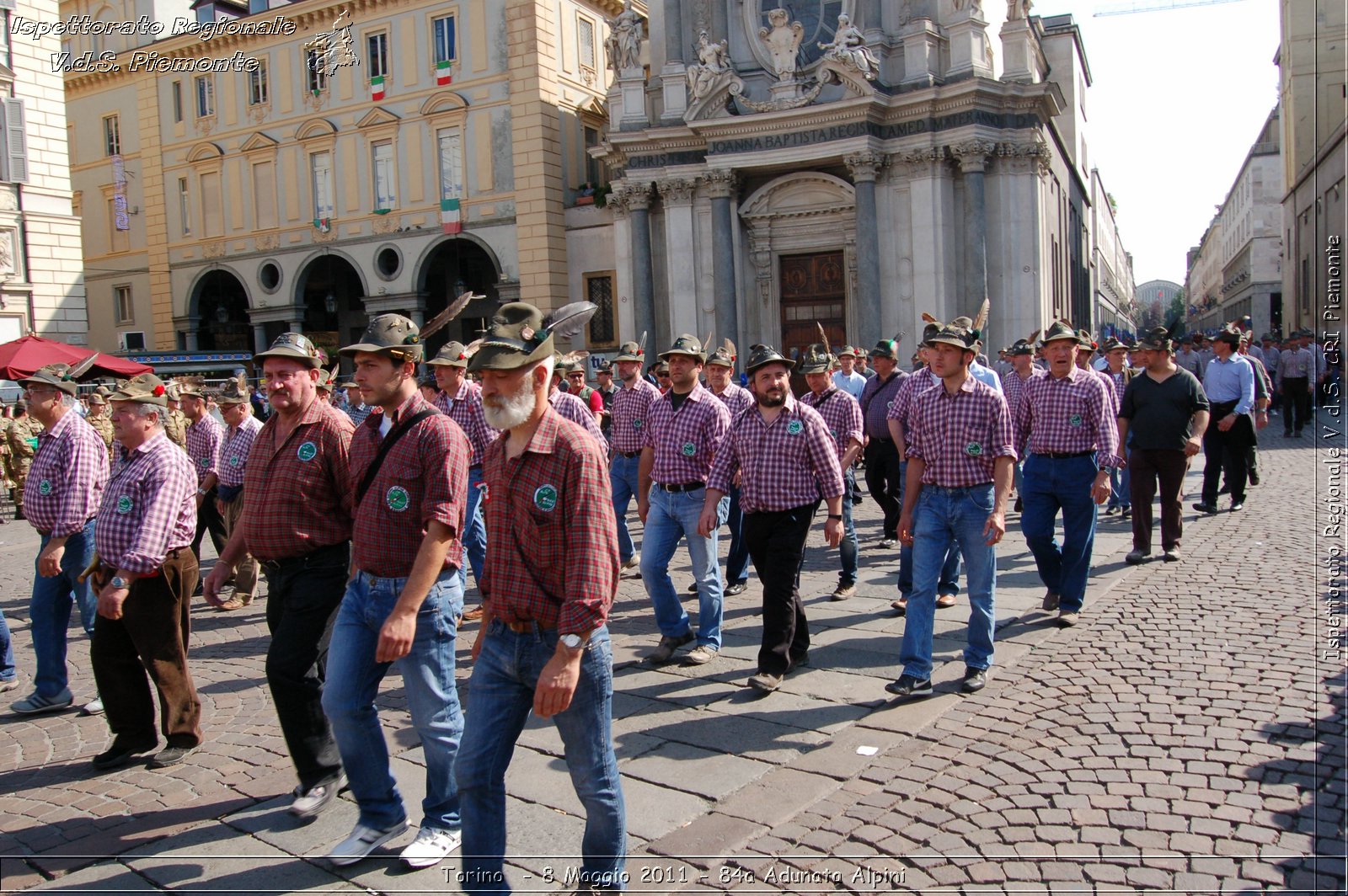 Torino  - 8 Maggio 2011 - 84a Adunata Nazionale Alpini -  Croce Rossa Italiana - Ispettorato Regionale Volontari del Soccorso Piemonte