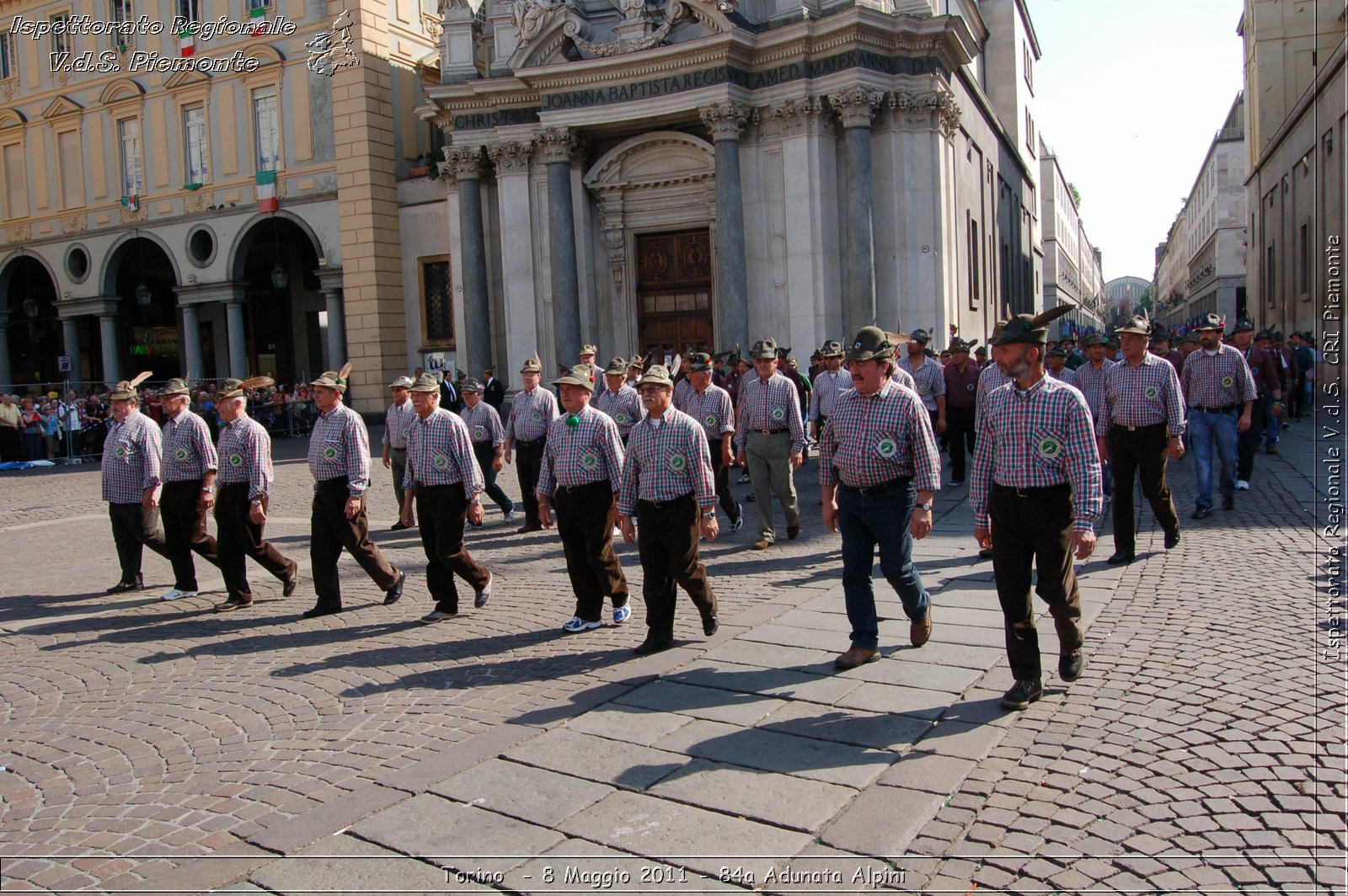 Torino  - 8 Maggio 2011 - 84a Adunata Nazionale Alpini -  Croce Rossa Italiana - Ispettorato Regionale Volontari del Soccorso Piemonte