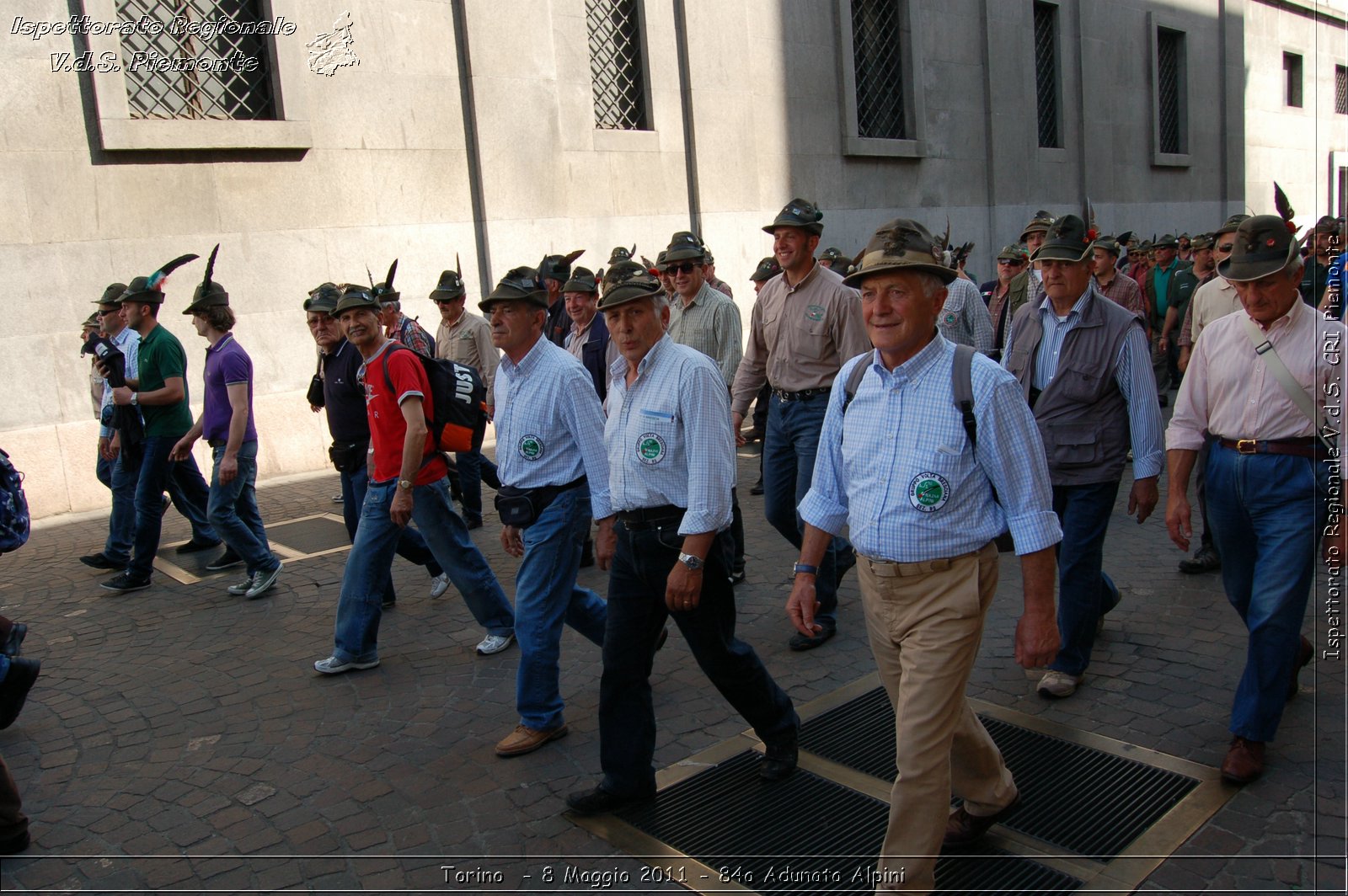 Torino  - 8 Maggio 2011 - 84a Adunata Nazionale Alpini -  Croce Rossa Italiana - Ispettorato Regionale Volontari del Soccorso Piemonte