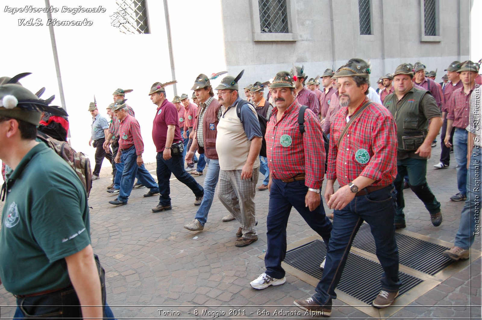 Torino  - 8 Maggio 2011 - 84a Adunata Nazionale Alpini -  Croce Rossa Italiana - Ispettorato Regionale Volontari del Soccorso Piemonte