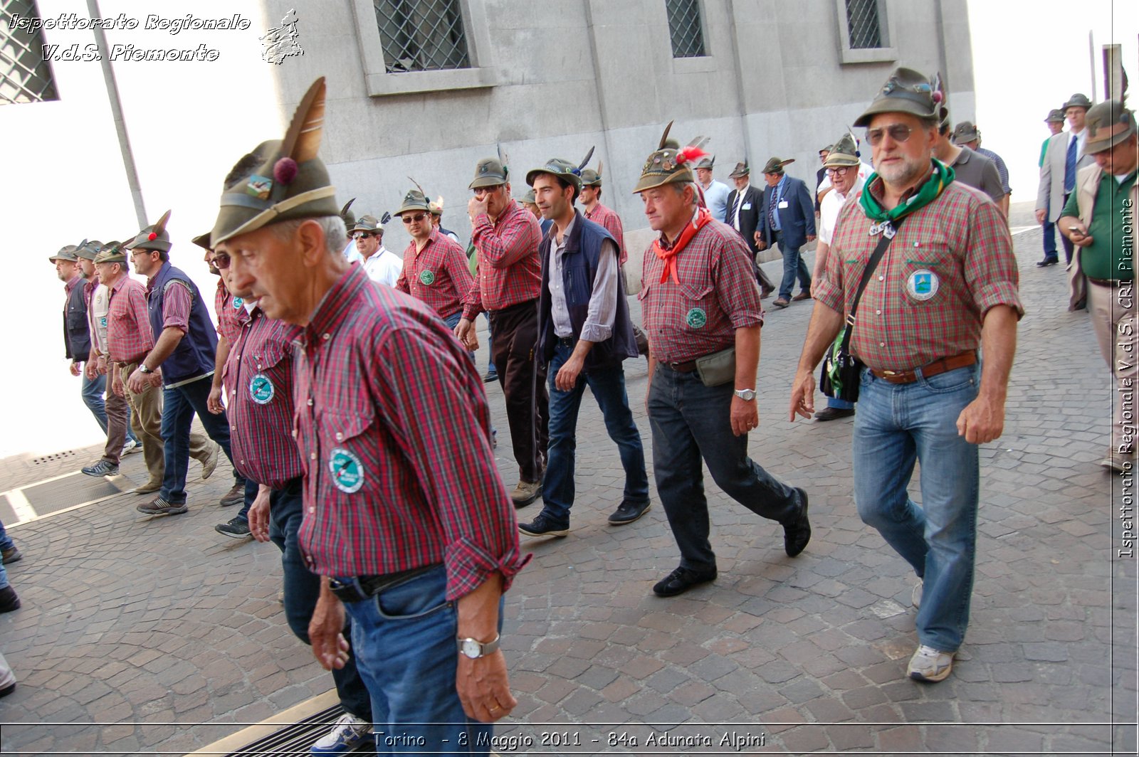 Torino  - 8 Maggio 2011 - 84a Adunata Nazionale Alpini -  Croce Rossa Italiana - Ispettorato Regionale Volontari del Soccorso Piemonte
