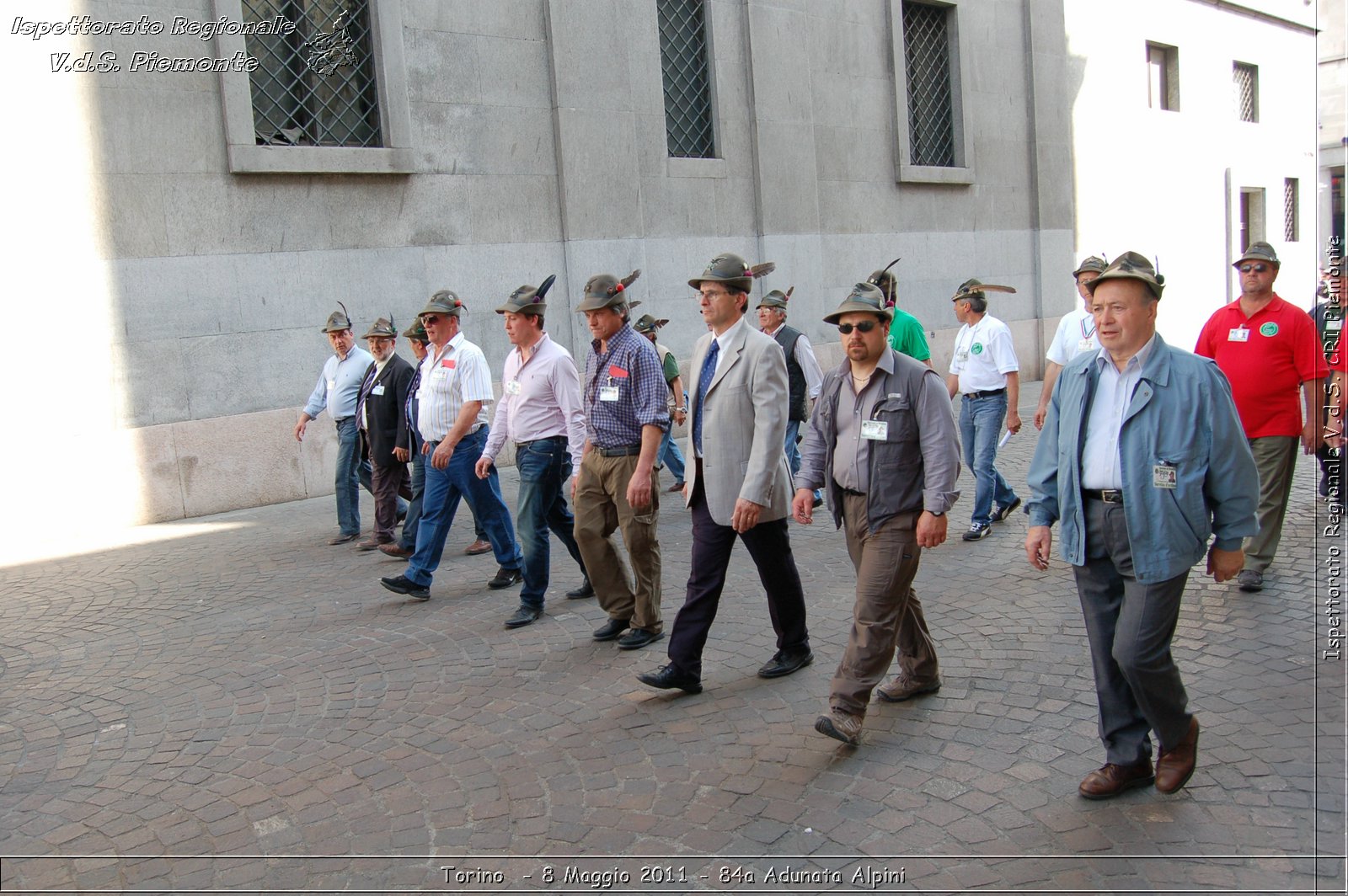 Torino  - 8 Maggio 2011 - 84a Adunata Nazionale Alpini -  Croce Rossa Italiana - Ispettorato Regionale Volontari del Soccorso Piemonte