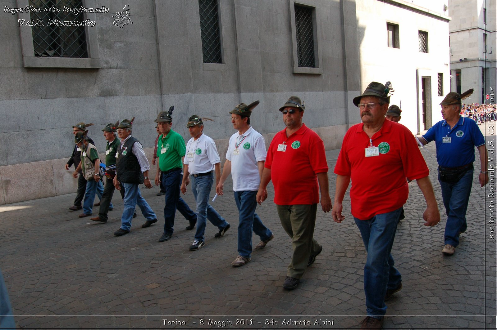 Torino  - 8 Maggio 2011 - 84a Adunata Nazionale Alpini -  Croce Rossa Italiana - Ispettorato Regionale Volontari del Soccorso Piemonte