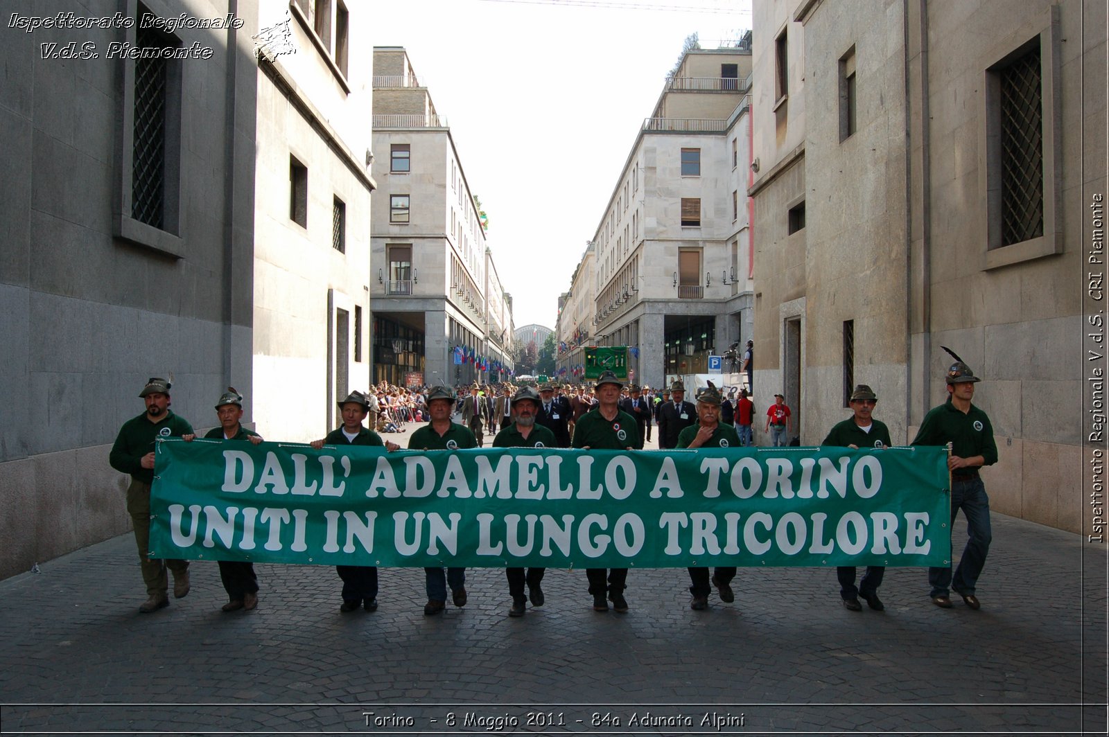 Torino  - 8 Maggio 2011 - 84a Adunata Nazionale Alpini -  Croce Rossa Italiana - Ispettorato Regionale Volontari del Soccorso Piemonte