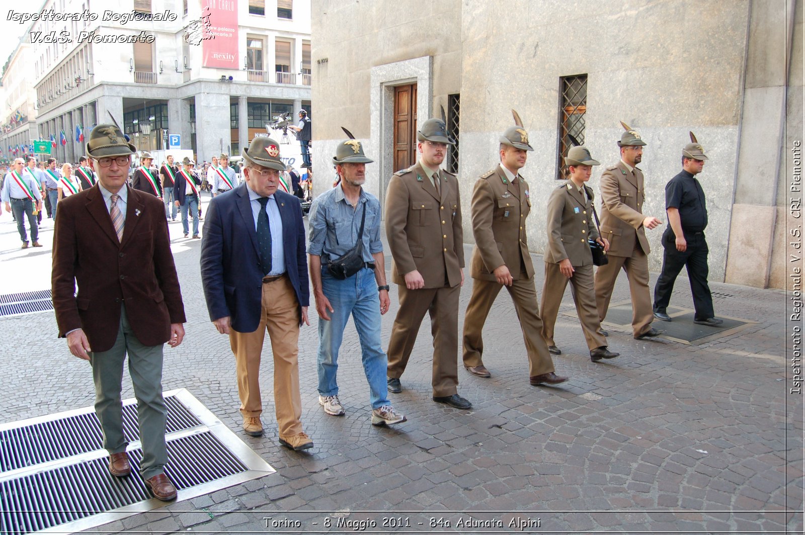 Torino  - 8 Maggio 2011 - 84a Adunata Nazionale Alpini -  Croce Rossa Italiana - Ispettorato Regionale Volontari del Soccorso Piemonte