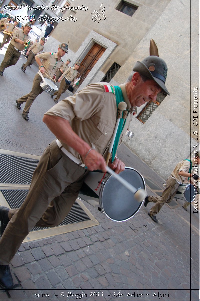 Torino  - 8 Maggio 2011 - 84a Adunata Nazionale Alpini -  Croce Rossa Italiana - Ispettorato Regionale Volontari del Soccorso Piemonte