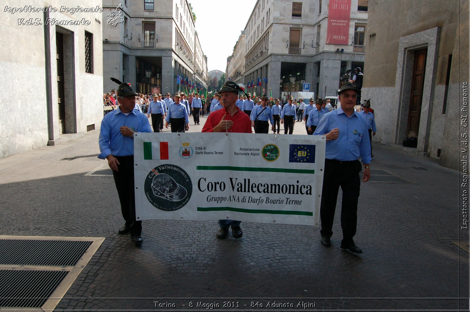 Torino  - 8 Maggio 2011 - 84a Adunata Nazionale Alpini -  Croce Rossa Italiana - Ispettorato Regionale Volontari del Soccorso Piemonte