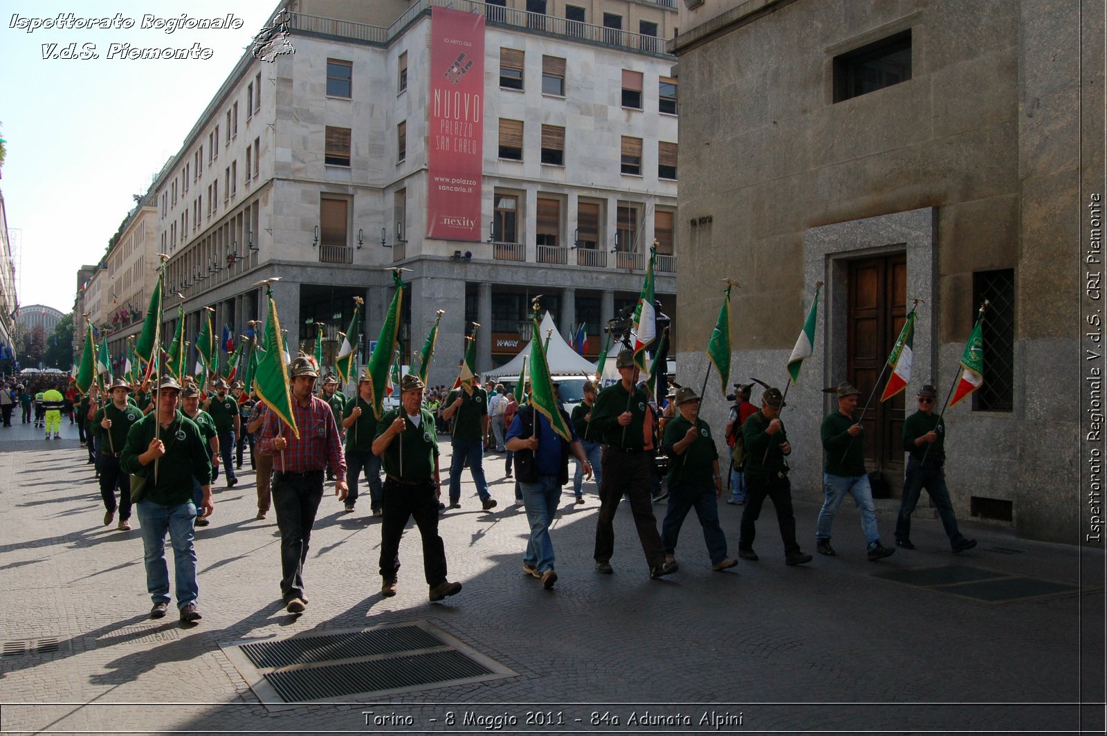 Torino  - 8 Maggio 2011 - 84a Adunata Nazionale Alpini -  Croce Rossa Italiana - Ispettorato Regionale Volontari del Soccorso Piemonte