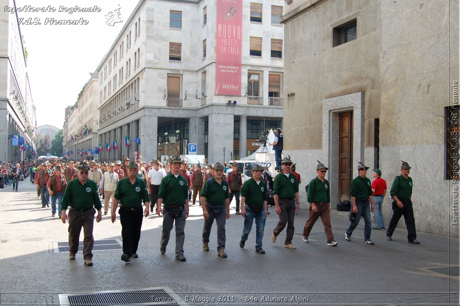 Torino  - 8 Maggio 2011 - 84a Adunata Nazionale Alpini -  Croce Rossa Italiana - Ispettorato Regionale Volontari del Soccorso Piemonte
