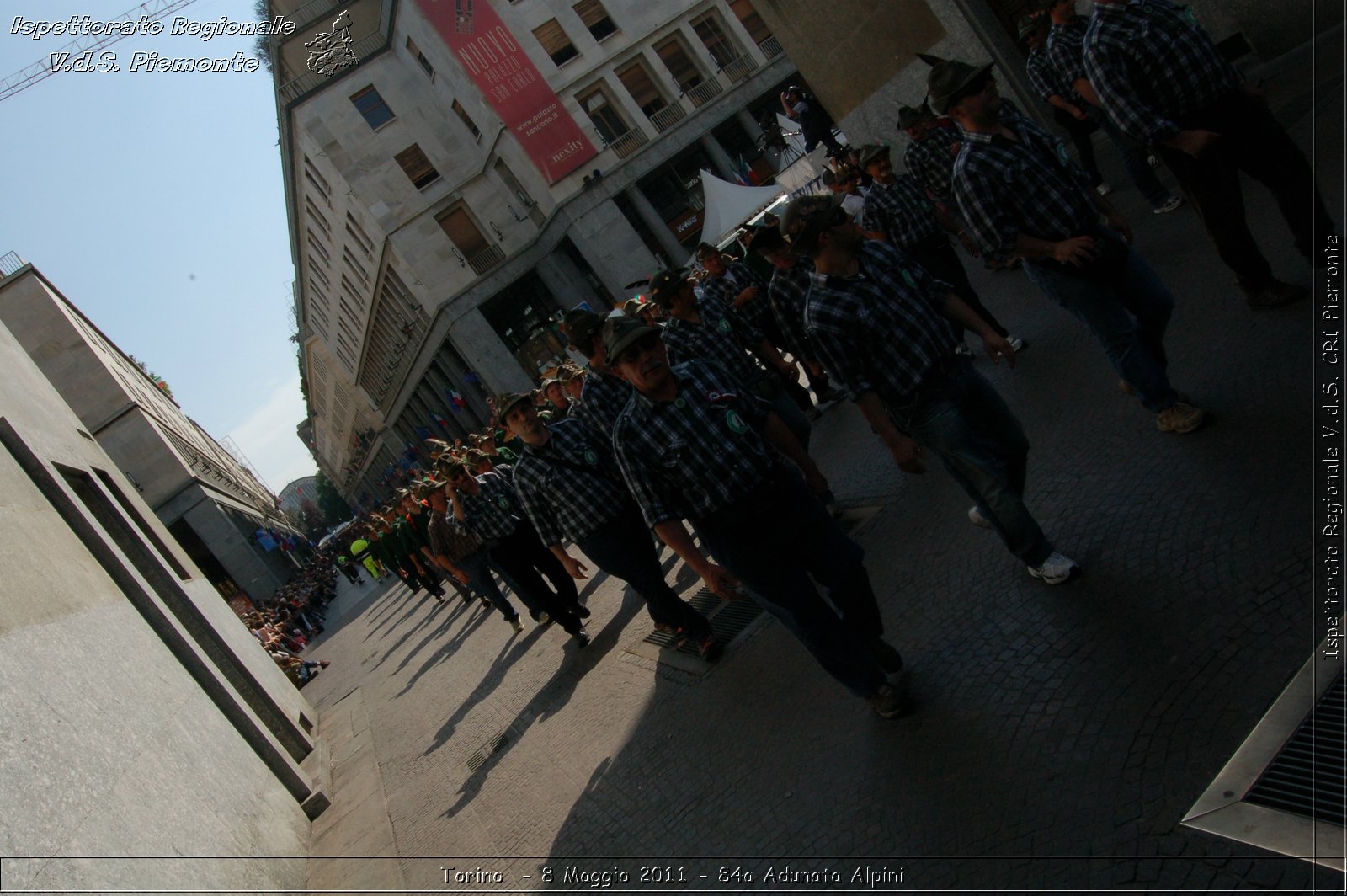 Torino  - 8 Maggio 2011 - 84a Adunata Nazionale Alpini -  Croce Rossa Italiana - Ispettorato Regionale Volontari del Soccorso Piemonte