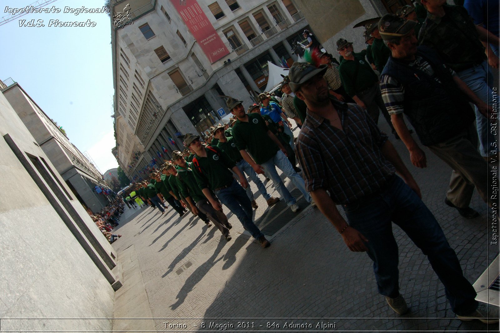 Torino  - 8 Maggio 2011 - 84a Adunata Nazionale Alpini -  Croce Rossa Italiana - Ispettorato Regionale Volontari del Soccorso Piemonte