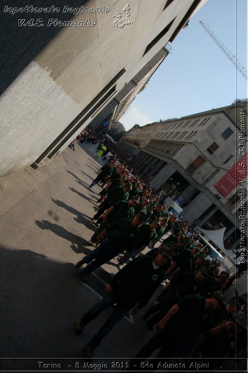 Torino  - 8 Maggio 2011 - 84a Adunata Nazionale Alpini -  Croce Rossa Italiana - Ispettorato Regionale Volontari del Soccorso Piemonte