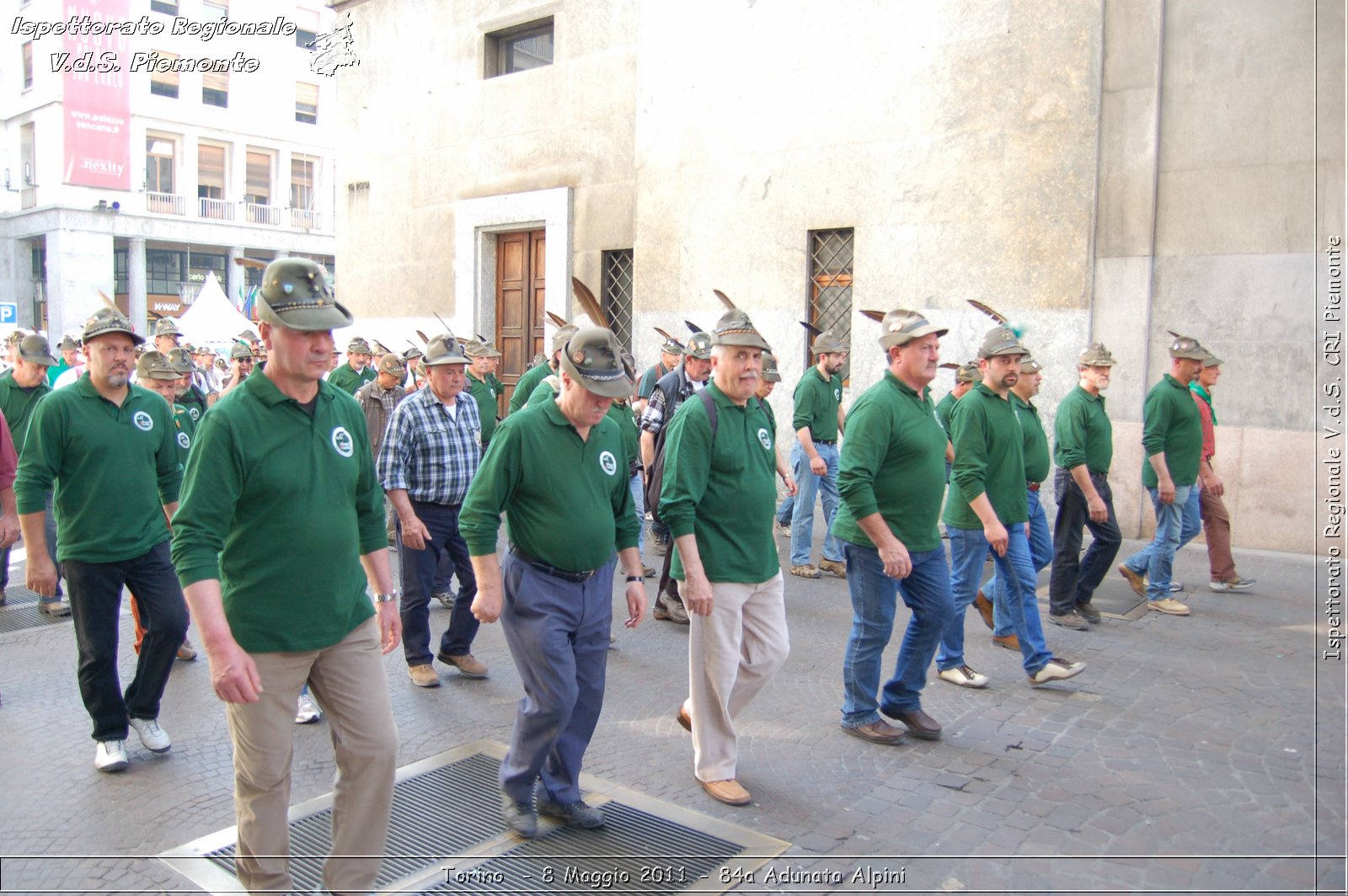 Torino  - 8 Maggio 2011 - 84a Adunata Nazionale Alpini -  Croce Rossa Italiana - Ispettorato Regionale Volontari del Soccorso Piemonte