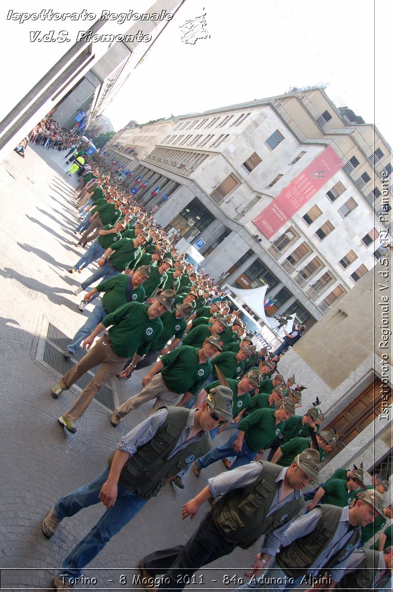 Torino  - 8 Maggio 2011 - 84a Adunata Nazionale Alpini -  Croce Rossa Italiana - Ispettorato Regionale Volontari del Soccorso Piemonte