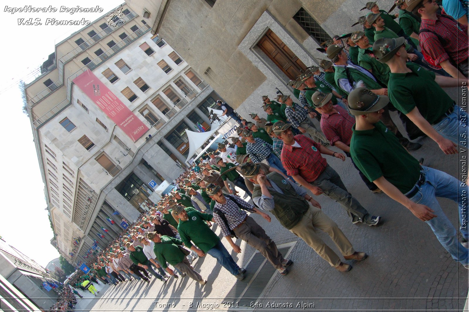 Torino  - 8 Maggio 2011 - 84a Adunata Nazionale Alpini -  Croce Rossa Italiana - Ispettorato Regionale Volontari del Soccorso Piemonte
