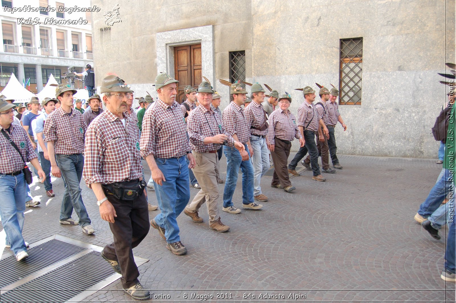Torino  - 8 Maggio 2011 - 84a Adunata Nazionale Alpini -  Croce Rossa Italiana - Ispettorato Regionale Volontari del Soccorso Piemonte