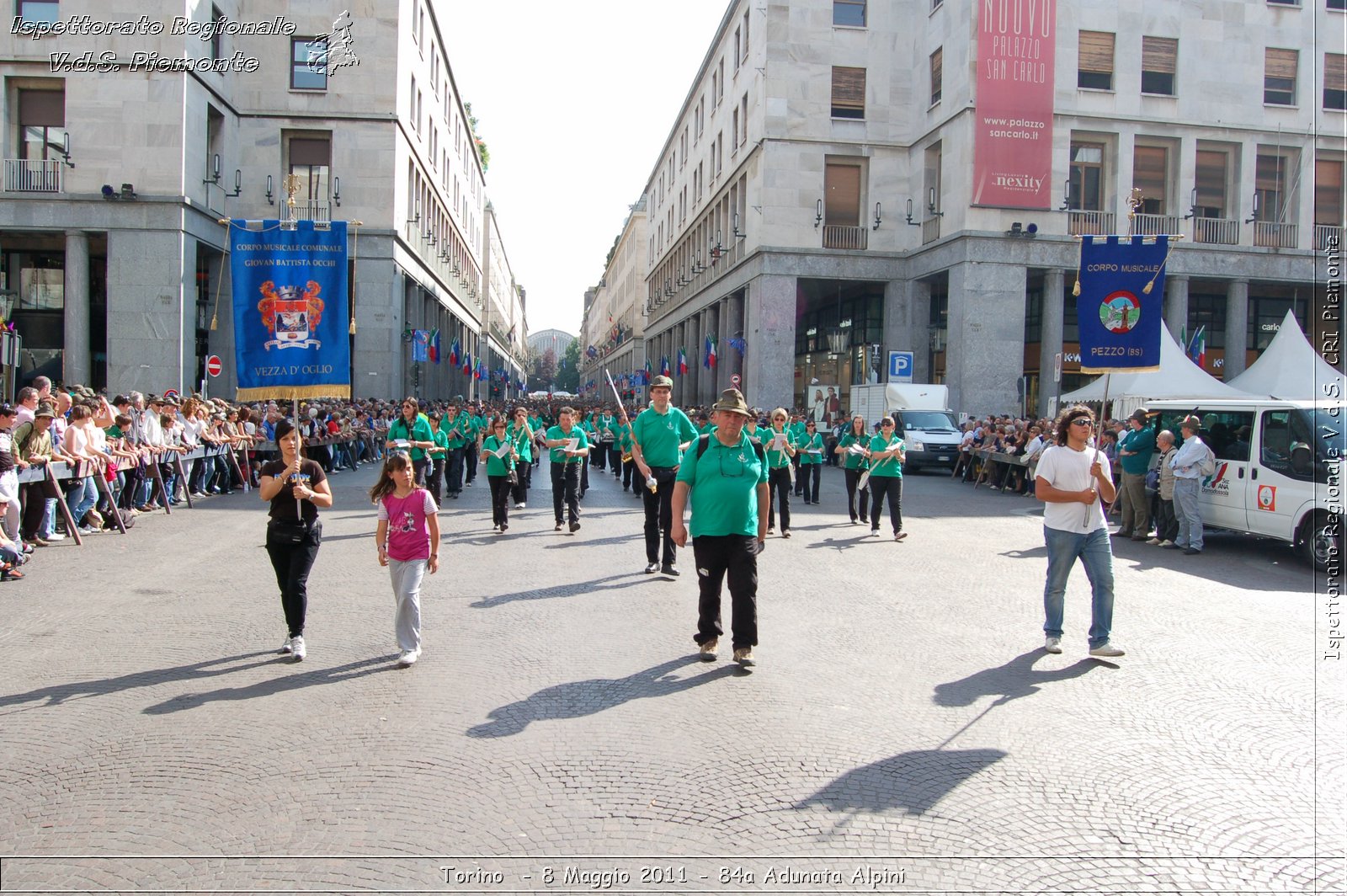 Torino  - 8 Maggio 2011 - 84a Adunata Nazionale Alpini -  Croce Rossa Italiana - Ispettorato Regionale Volontari del Soccorso Piemonte