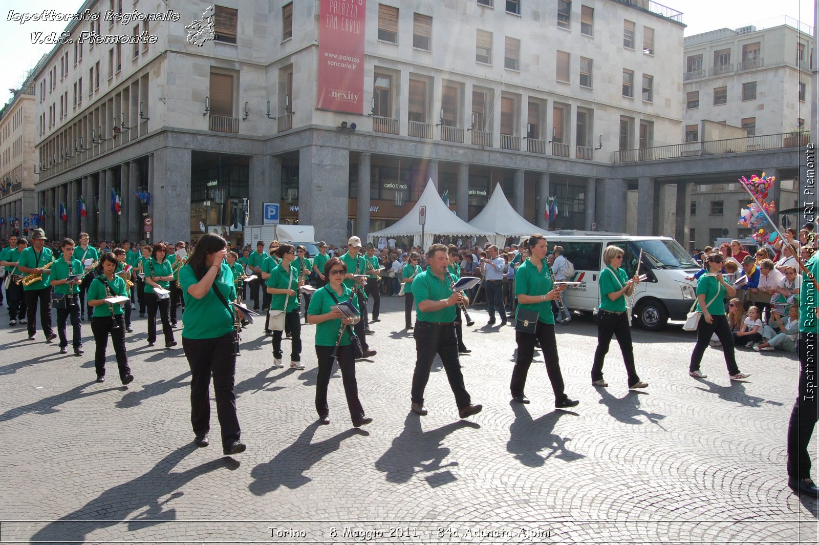 Torino  - 8 Maggio 2011 - 84a Adunata Nazionale Alpini -  Croce Rossa Italiana - Ispettorato Regionale Volontari del Soccorso Piemonte