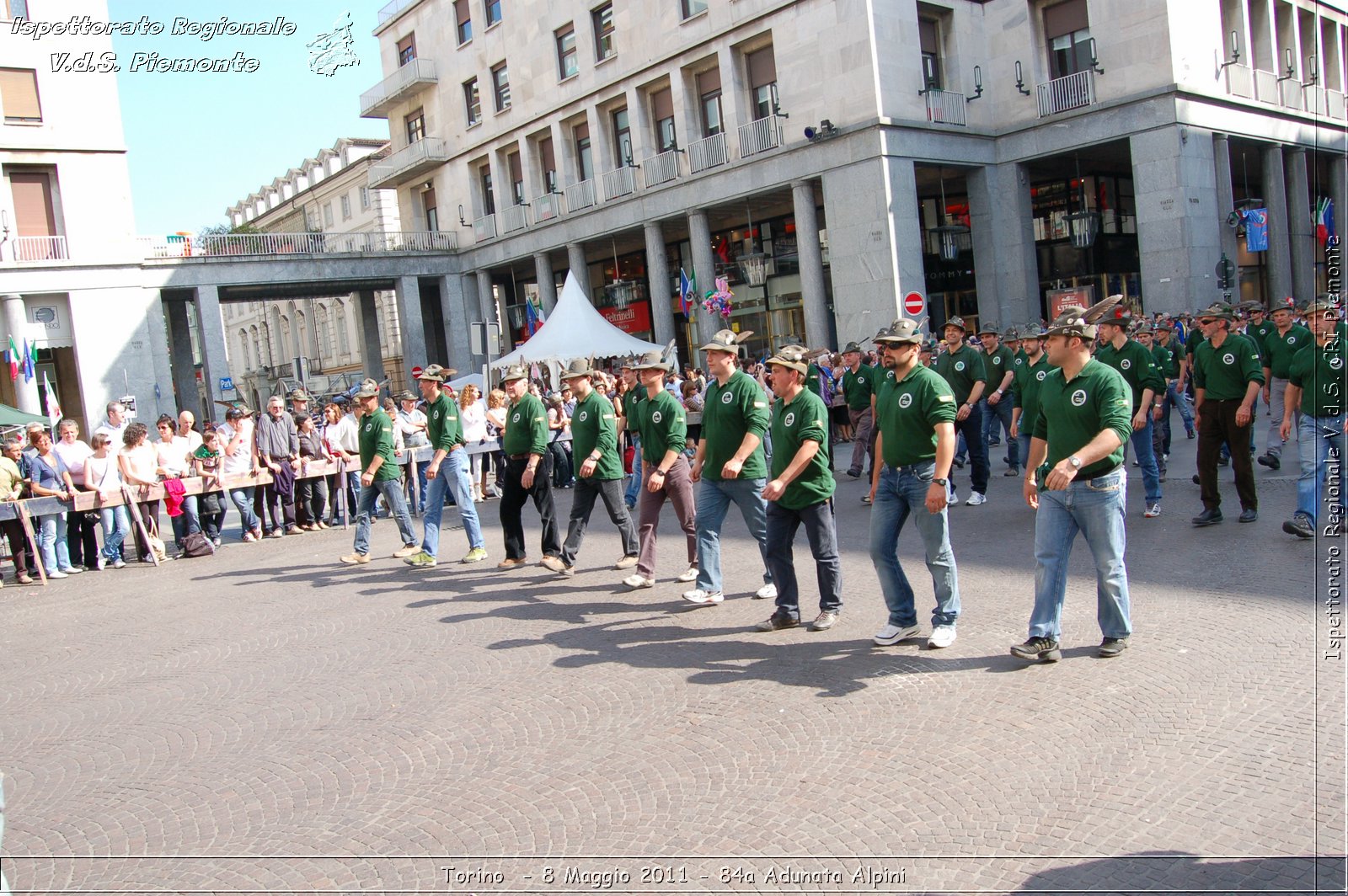 Torino  - 8 Maggio 2011 - 84a Adunata Nazionale Alpini -  Croce Rossa Italiana - Ispettorato Regionale Volontari del Soccorso Piemonte