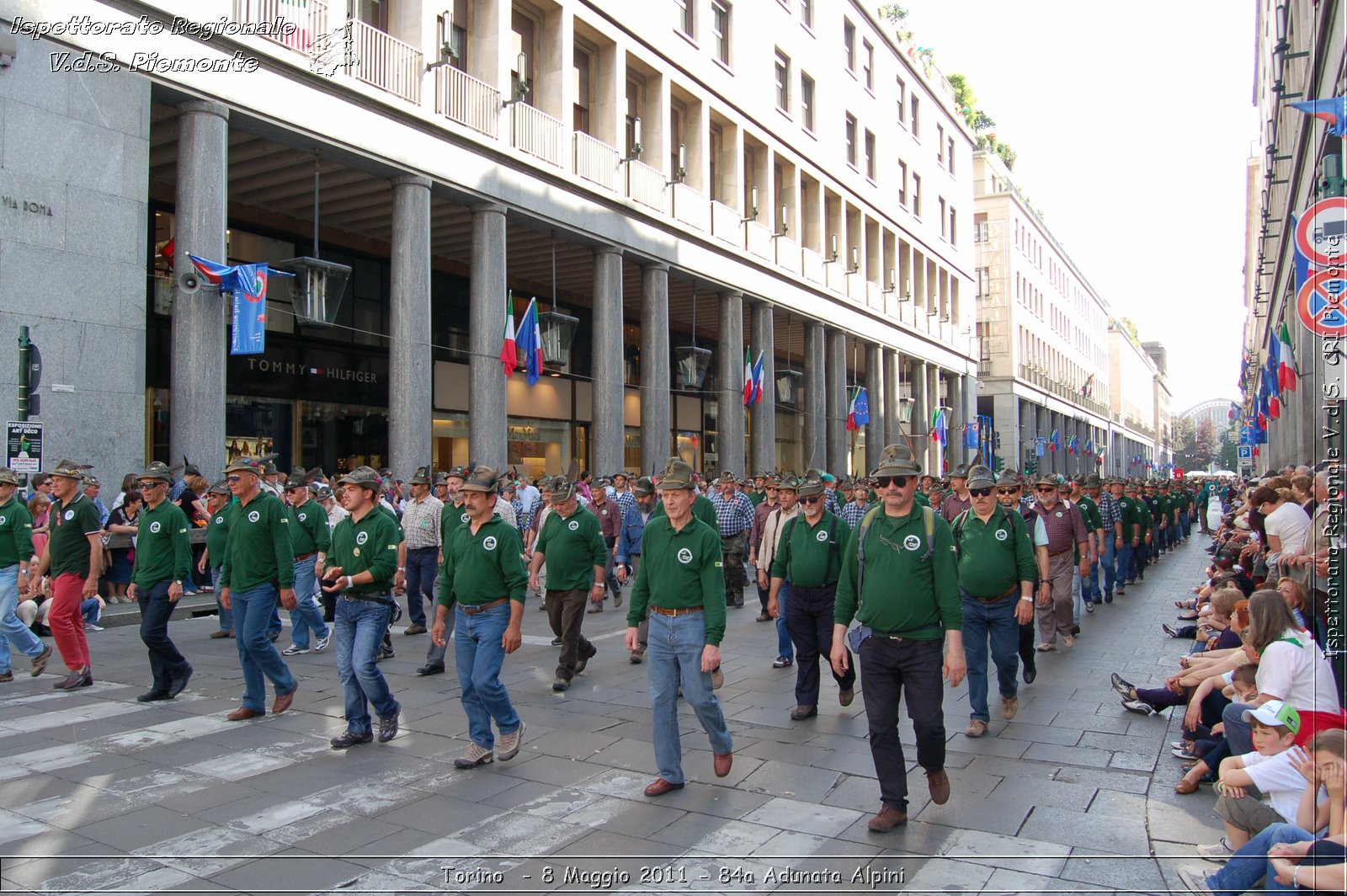 Torino  - 8 Maggio 2011 - 84a Adunata Nazionale Alpini -  Croce Rossa Italiana - Ispettorato Regionale Volontari del Soccorso Piemonte