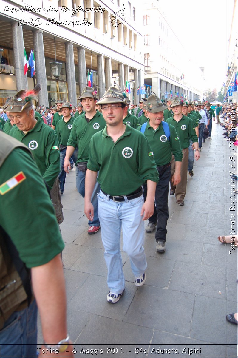 Torino  - 8 Maggio 2011 - 84a Adunata Nazionale Alpini -  Croce Rossa Italiana - Ispettorato Regionale Volontari del Soccorso Piemonte