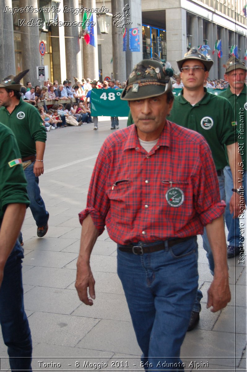 Torino  - 8 Maggio 2011 - 84a Adunata Nazionale Alpini -  Croce Rossa Italiana - Ispettorato Regionale Volontari del Soccorso Piemonte
