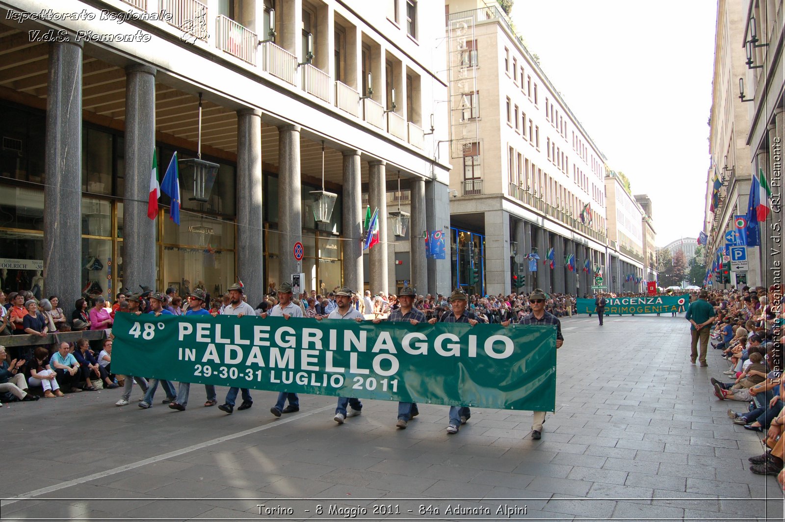 Torino  - 8 Maggio 2011 - 84a Adunata Nazionale Alpini -  Croce Rossa Italiana - Ispettorato Regionale Volontari del Soccorso Piemonte