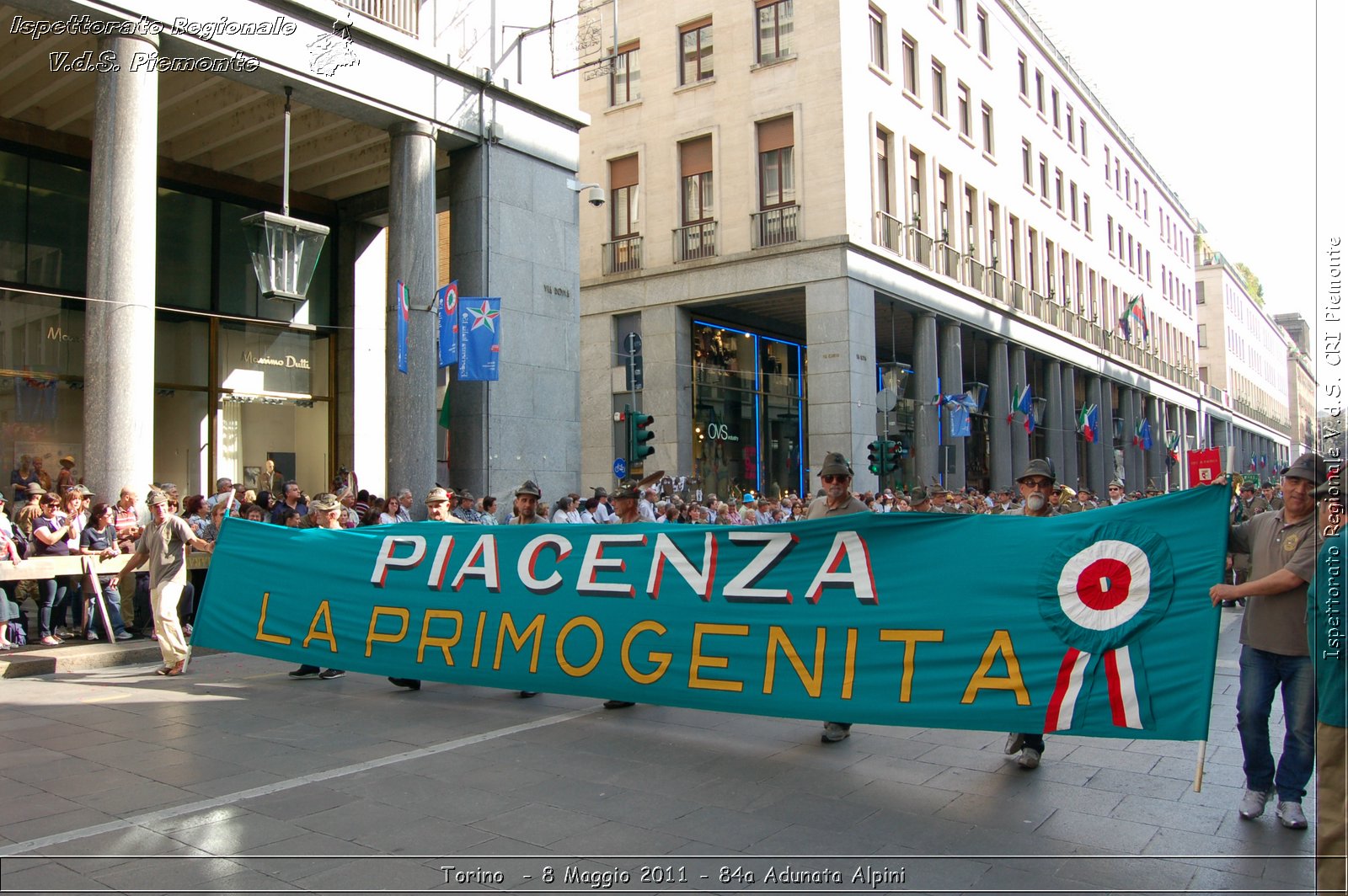 Torino  - 8 Maggio 2011 - 84a Adunata Nazionale Alpini -  Croce Rossa Italiana - Ispettorato Regionale Volontari del Soccorso Piemonte