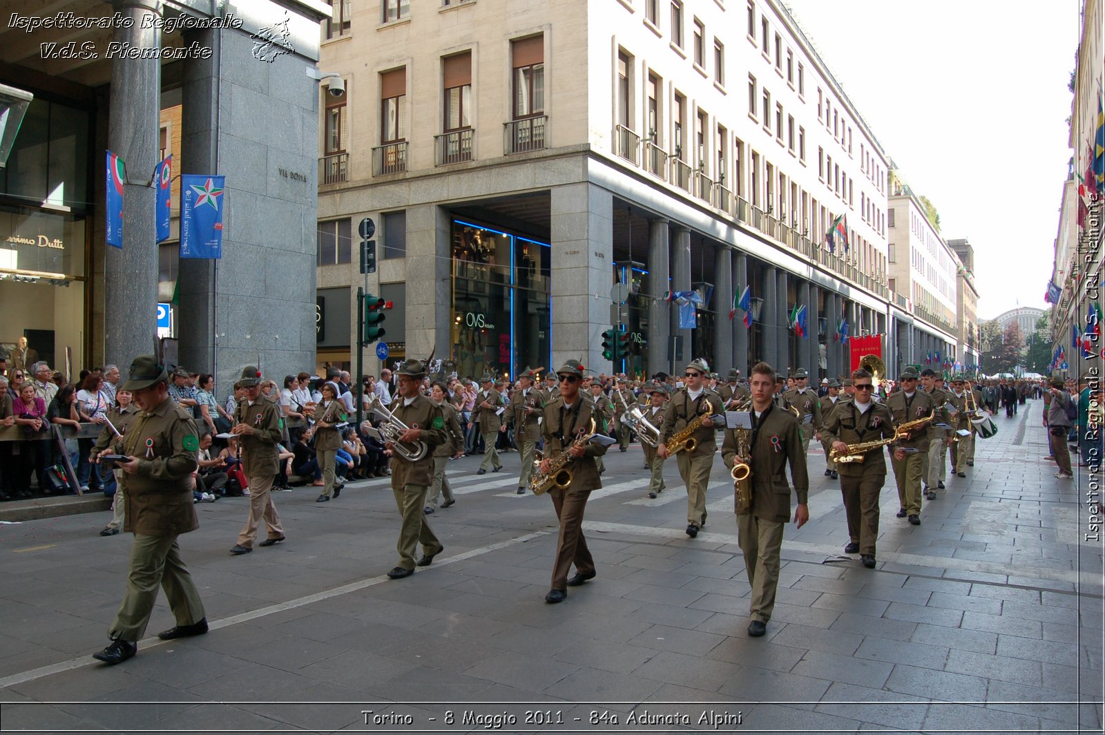 Torino  - 8 Maggio 2011 - 84a Adunata Nazionale Alpini -  Croce Rossa Italiana - Ispettorato Regionale Volontari del Soccorso Piemonte