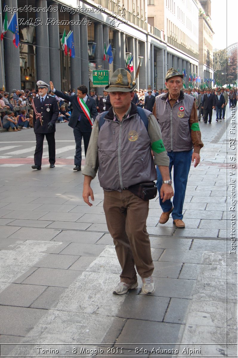 Torino  - 8 Maggio 2011 - 84a Adunata Nazionale Alpini -  Croce Rossa Italiana - Ispettorato Regionale Volontari del Soccorso Piemonte