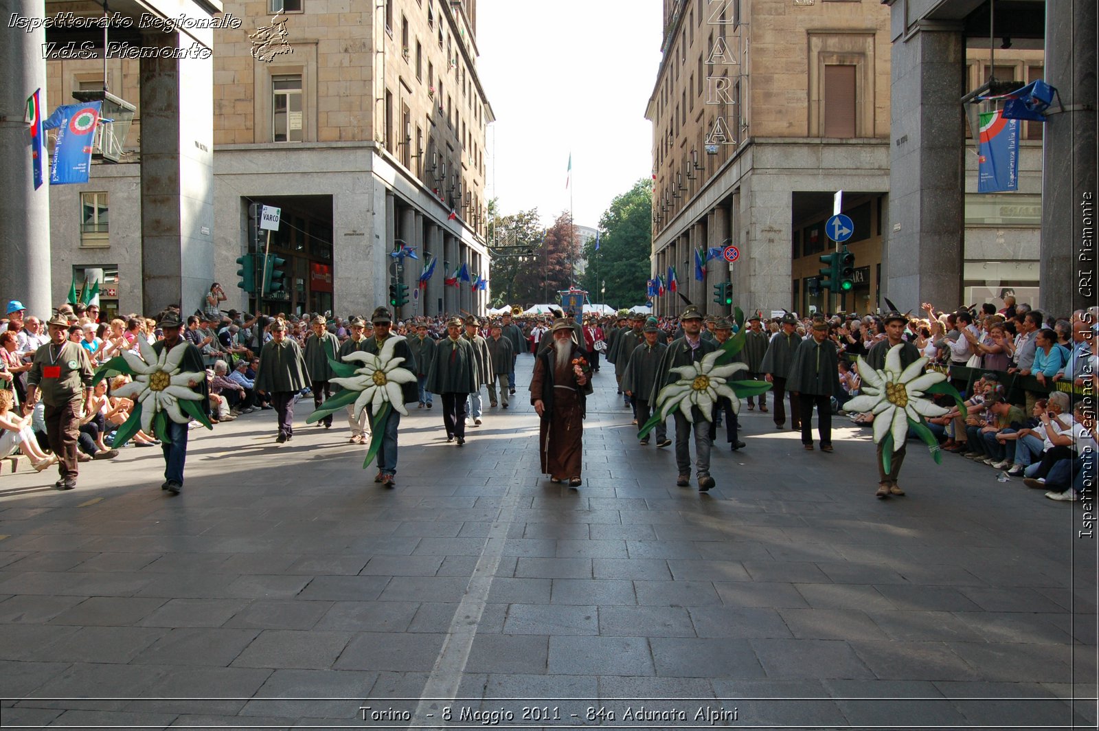 Torino  - 8 Maggio 2011 - 84a Adunata Nazionale Alpini -  Croce Rossa Italiana - Ispettorato Regionale Volontari del Soccorso Piemonte