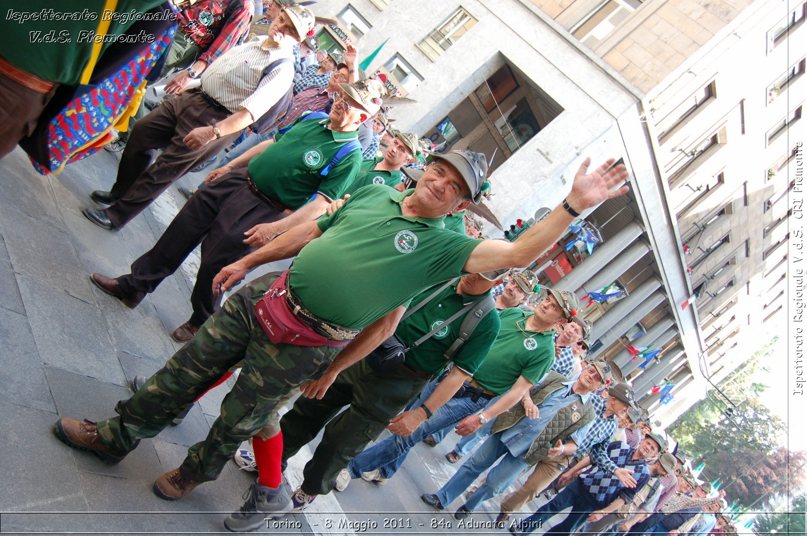 Torino  - 8 Maggio 2011 - 84a Adunata Nazionale Alpini -  Croce Rossa Italiana - Ispettorato Regionale Volontari del Soccorso Piemonte