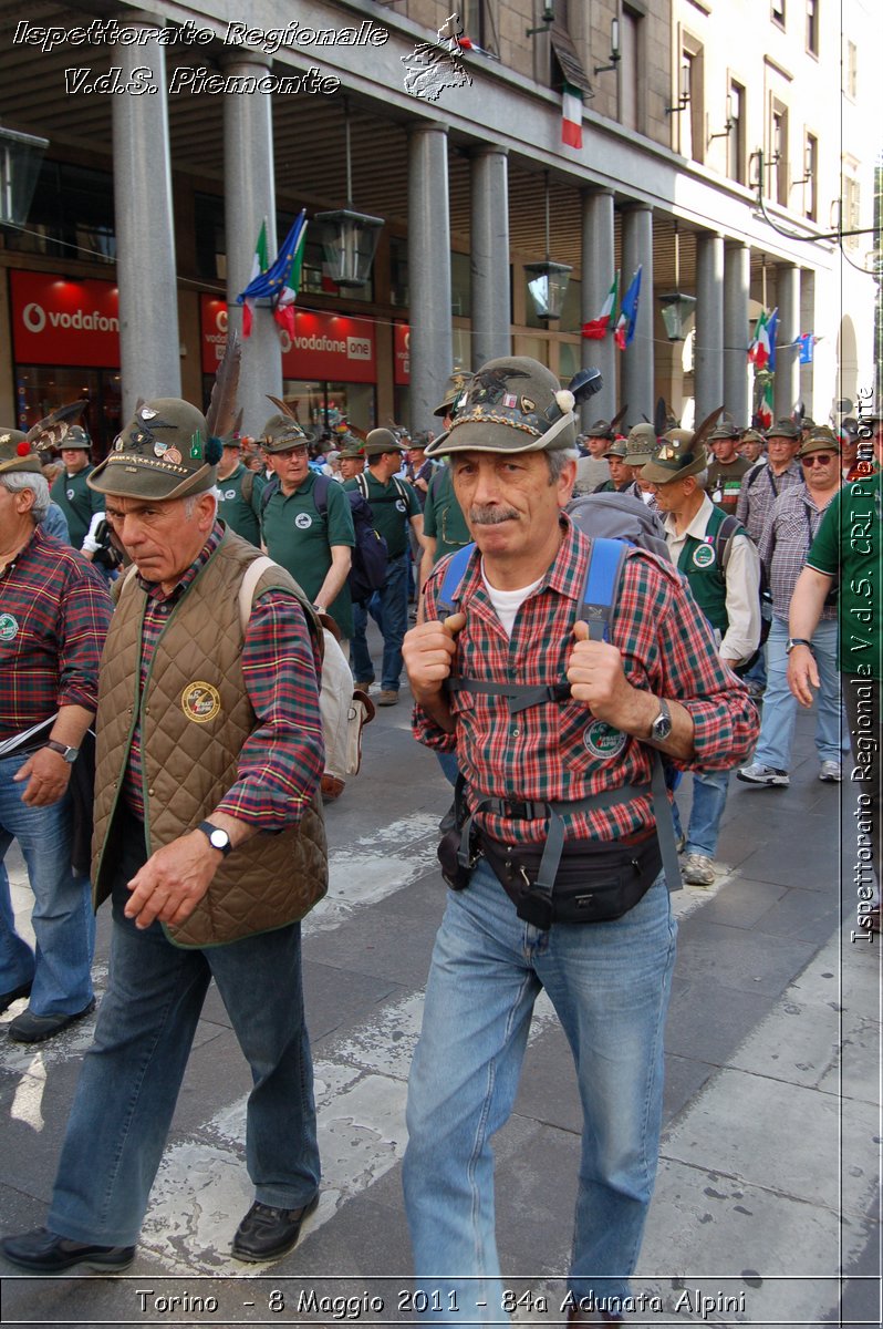 Torino  - 8 Maggio 2011 - 84a Adunata Nazionale Alpini -  Croce Rossa Italiana - Ispettorato Regionale Volontari del Soccorso Piemonte